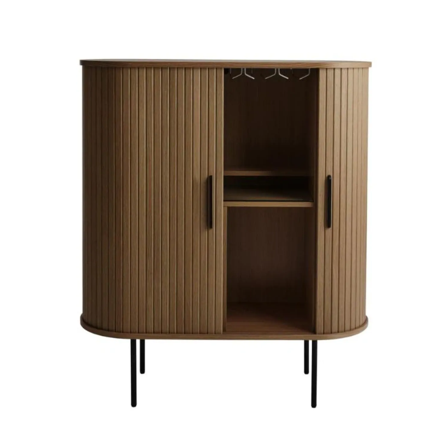 Nita Wijnkast Bruin 100cm