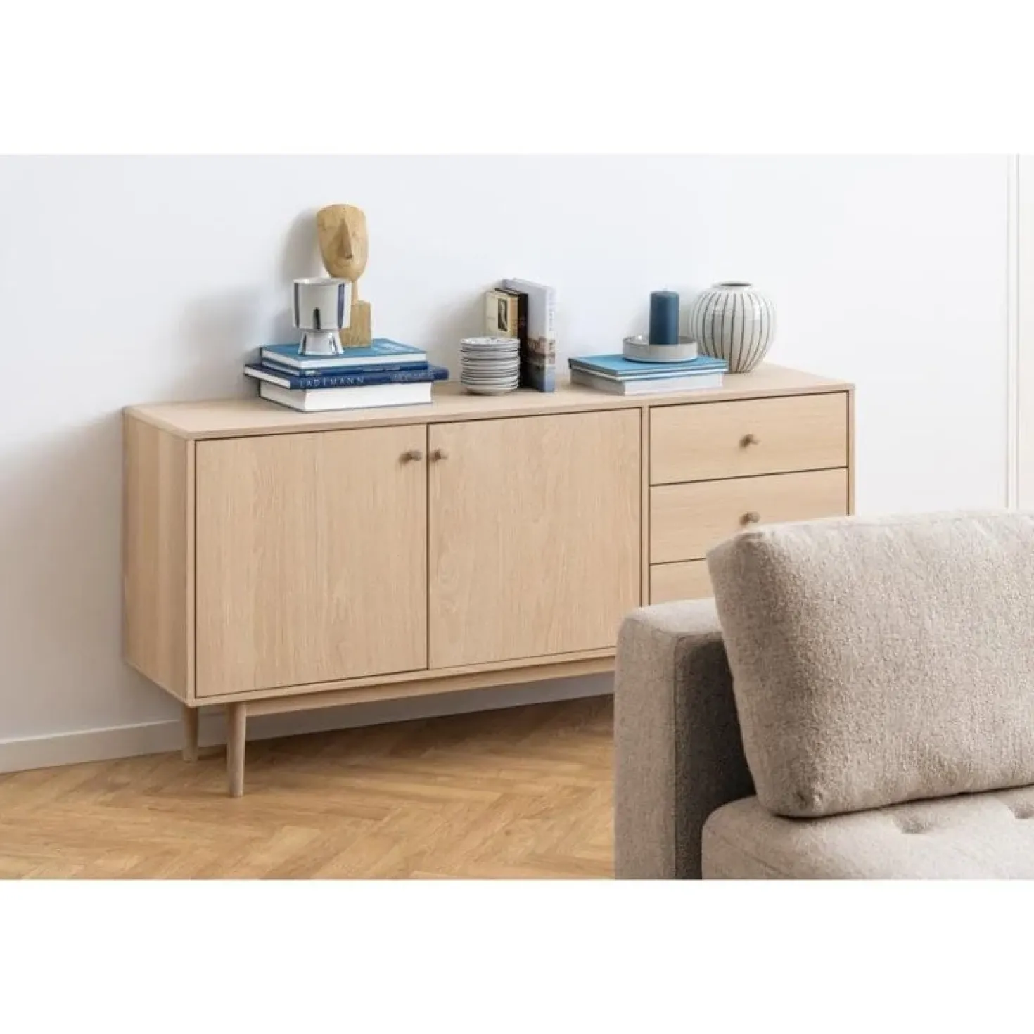 Nordvik Dressoir Naturel 160cm