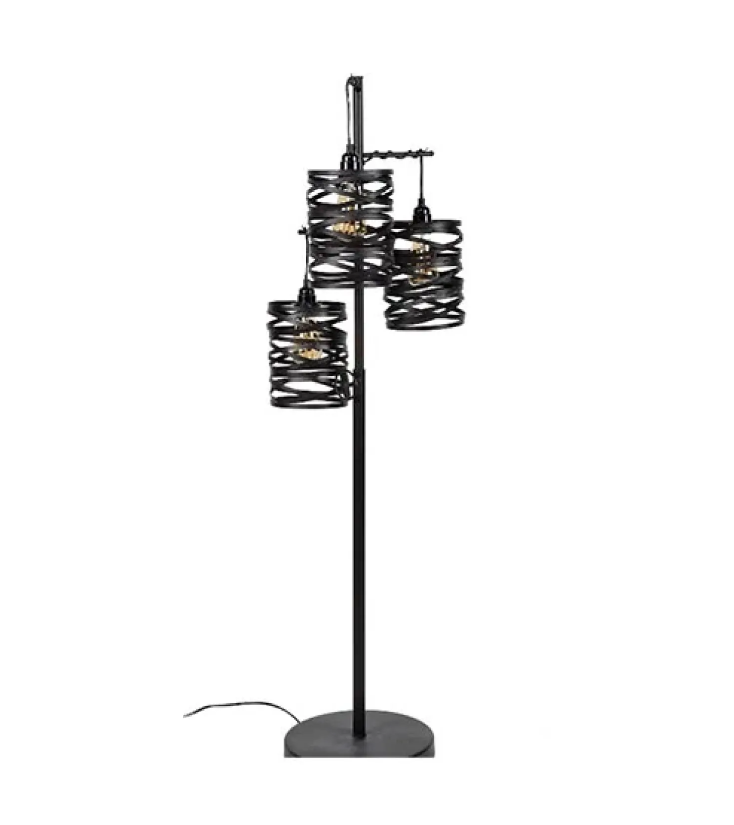 Norvel vloerlamp 3-lichts
