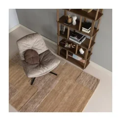 Noven Handgeweven Vloerkleed Wol/Katoen Zand 170x240cm
