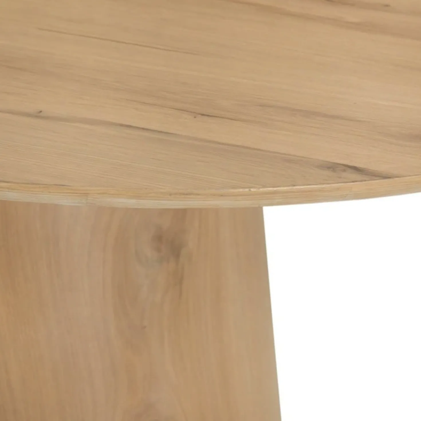 Novero Eettafel naturel eiken ovaal 280cm
