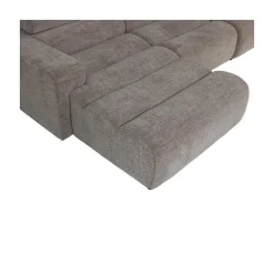 Novi Chaise Longue Bank Links Grijs Melange