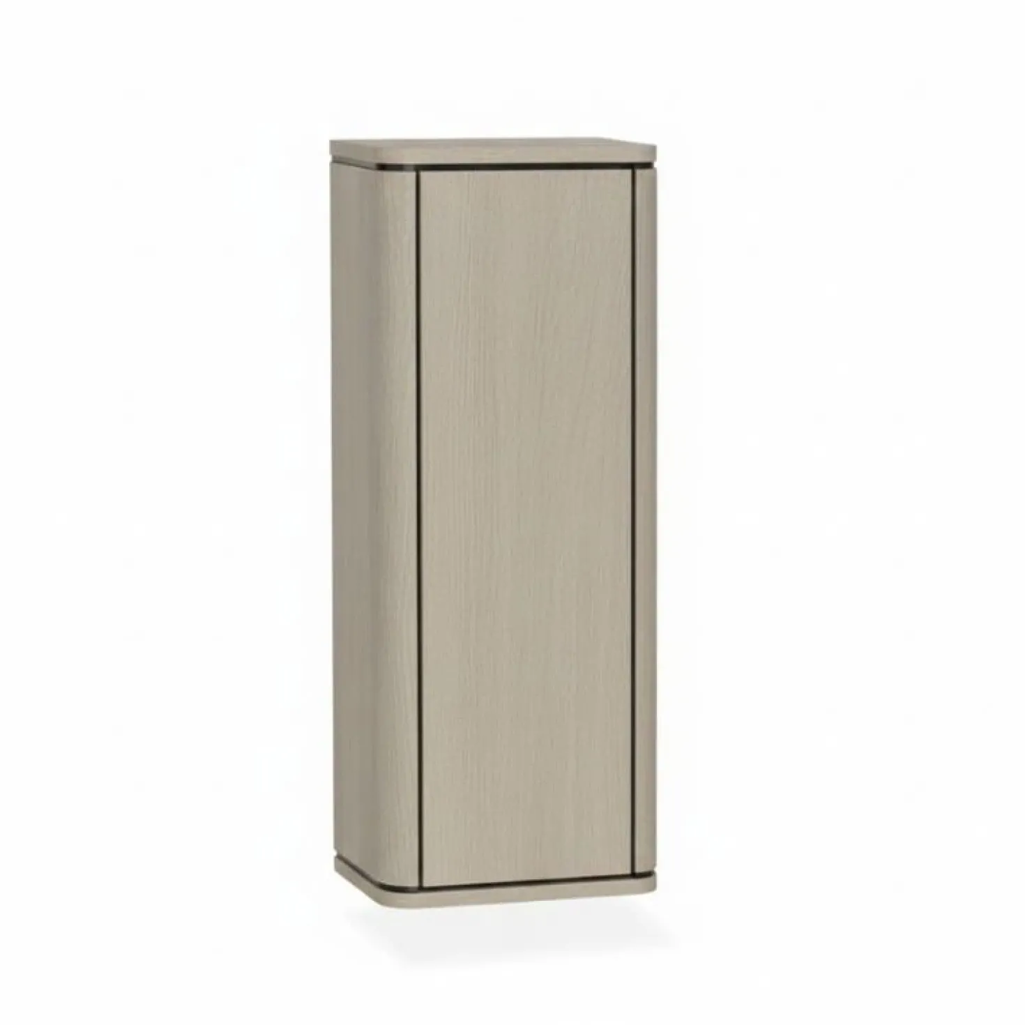 Nuvoro Zwevende Wandkast 1-deurs Misty Oak 45cm