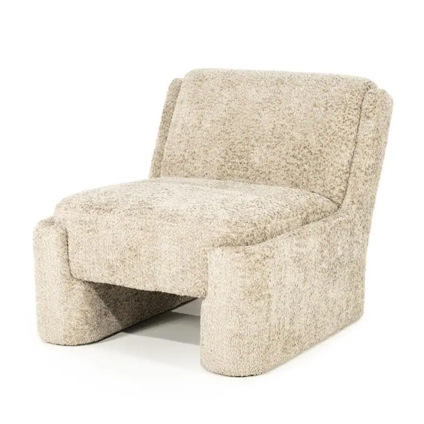 Omla Fauteuil Taupe Stof