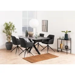 Onyx Eetkamerstoel Antraciet