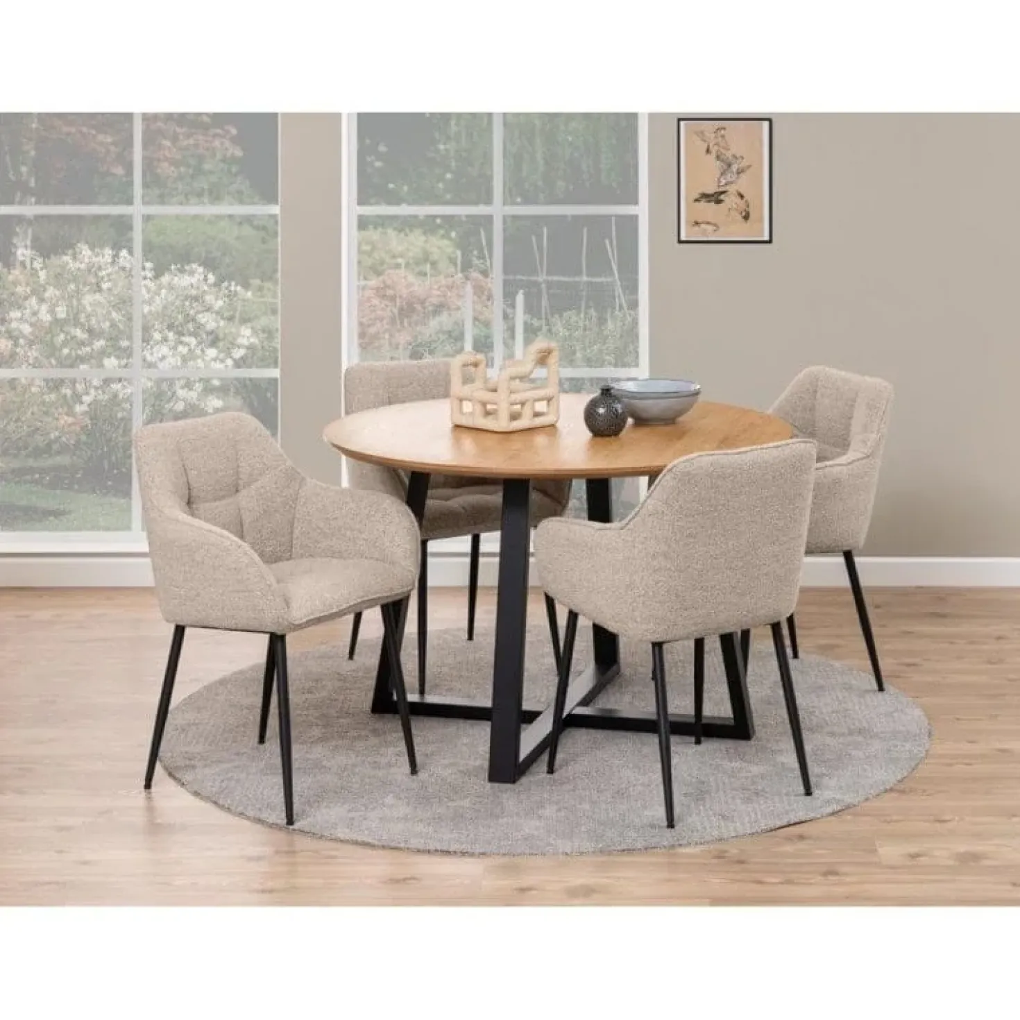 Onyx Eetkamerstoel Beige