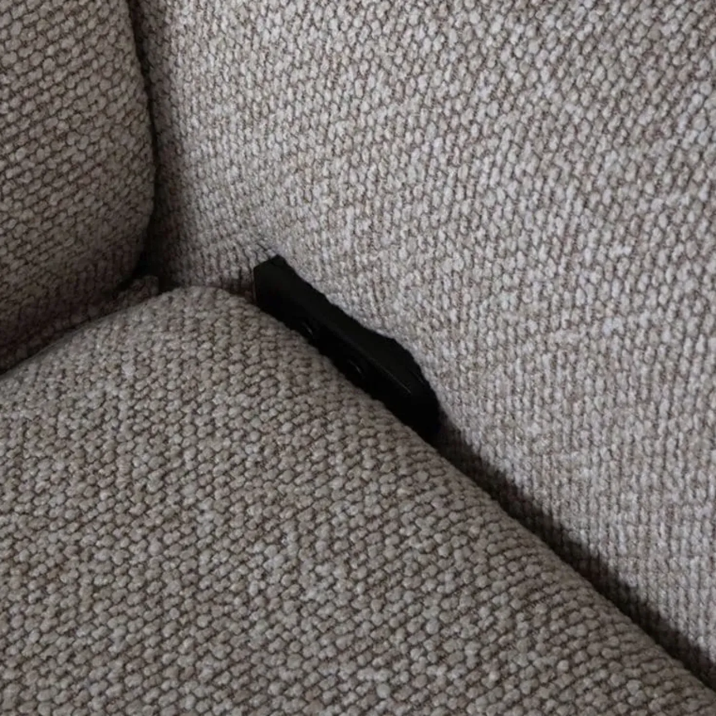 Oslo Fauteuil Naturel Boucle Elektrisch