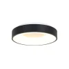 Plafonniere Ringlede zwart large 48cm