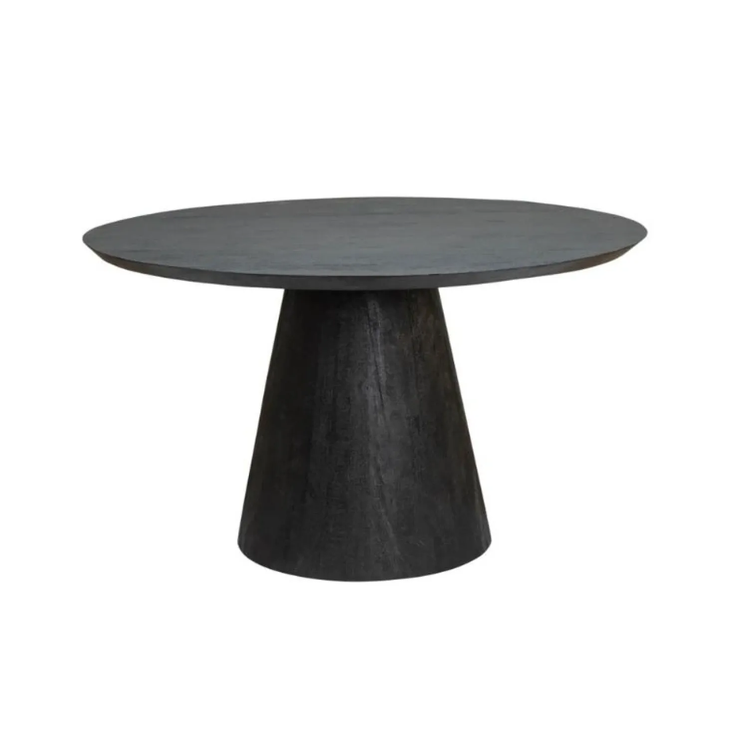 Premana Eetkamertafel rond Zwart 150 cm