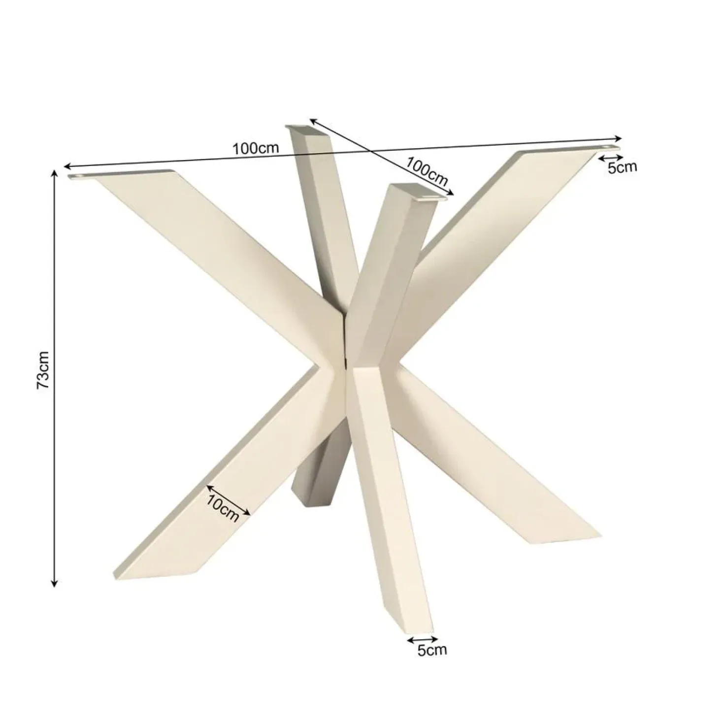 Raven Matrixpoot Rond zand 100cm
