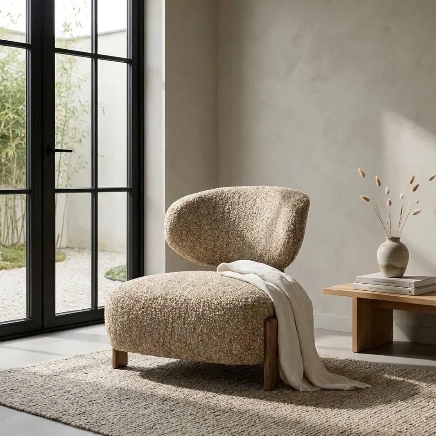 Reiza Fauteuil bruin Taupe