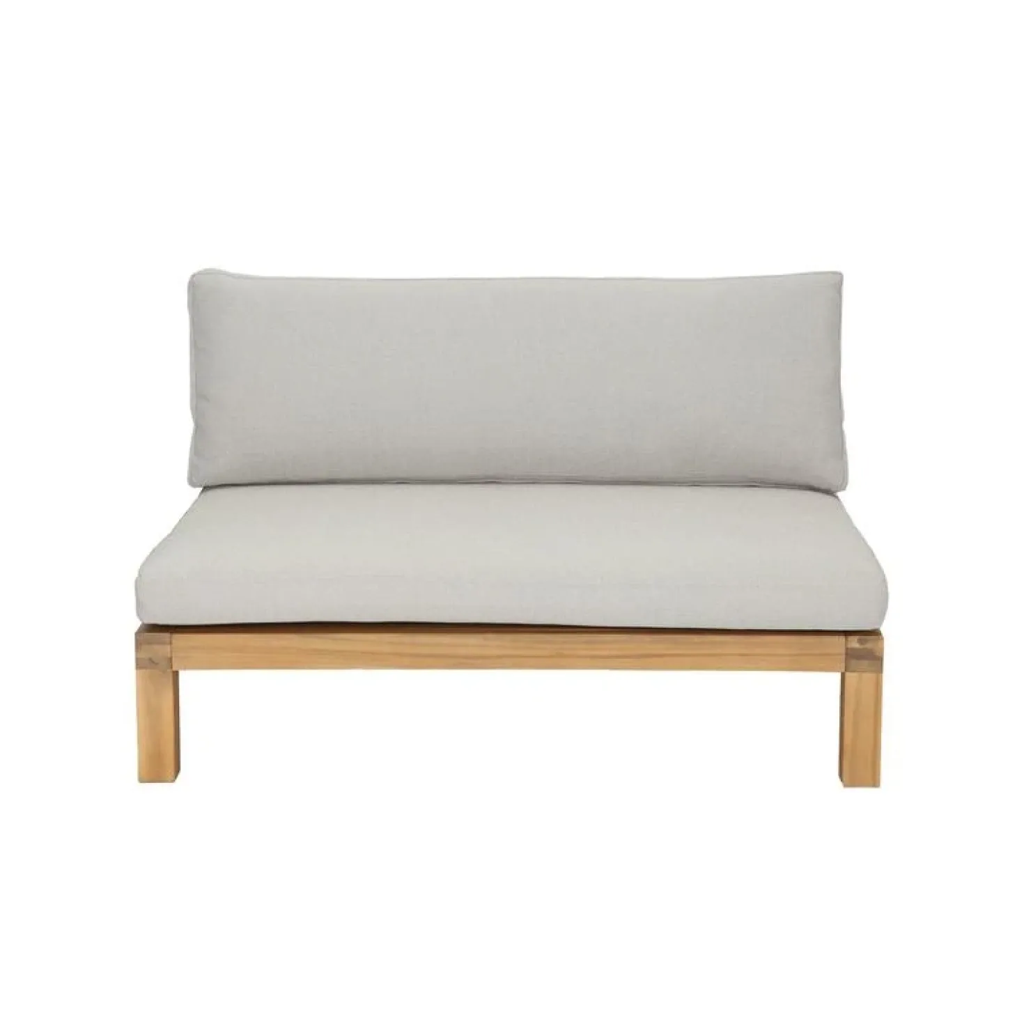 Relax Tuin Loungestoel Acaciahout Naturel/Zand