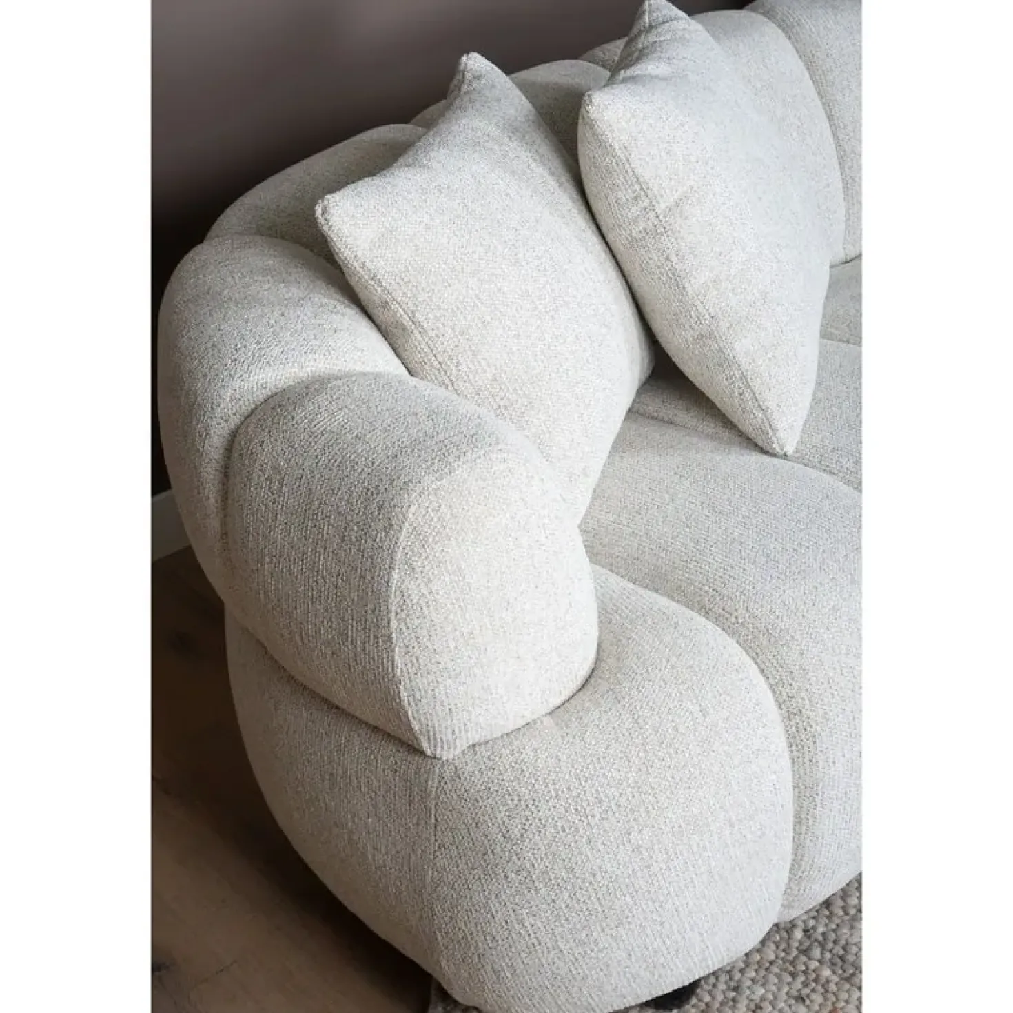 Renske 2-zits Bank beige 160cm