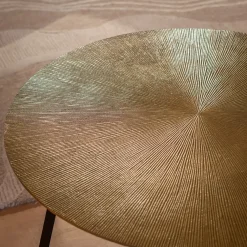 Riley bijzettafel aluminium ijzer 60cm (retourdeal)