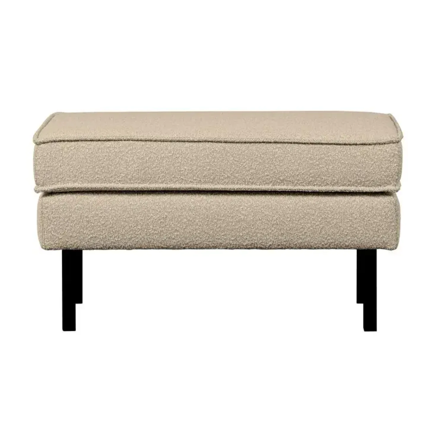 Rodeo Hocker Bouclé Beige 84cm