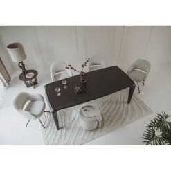 Ronta Eettafel bruin mangohout 220cm
