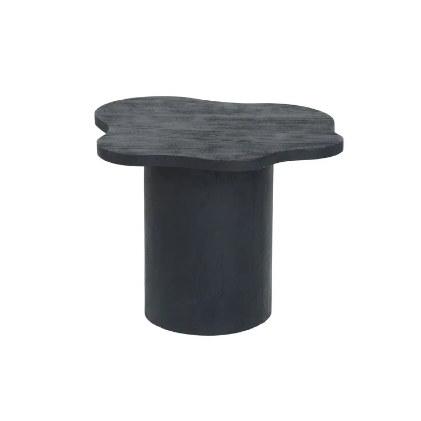 Rosetta Bijzettafel Organisch Zwart 65cm