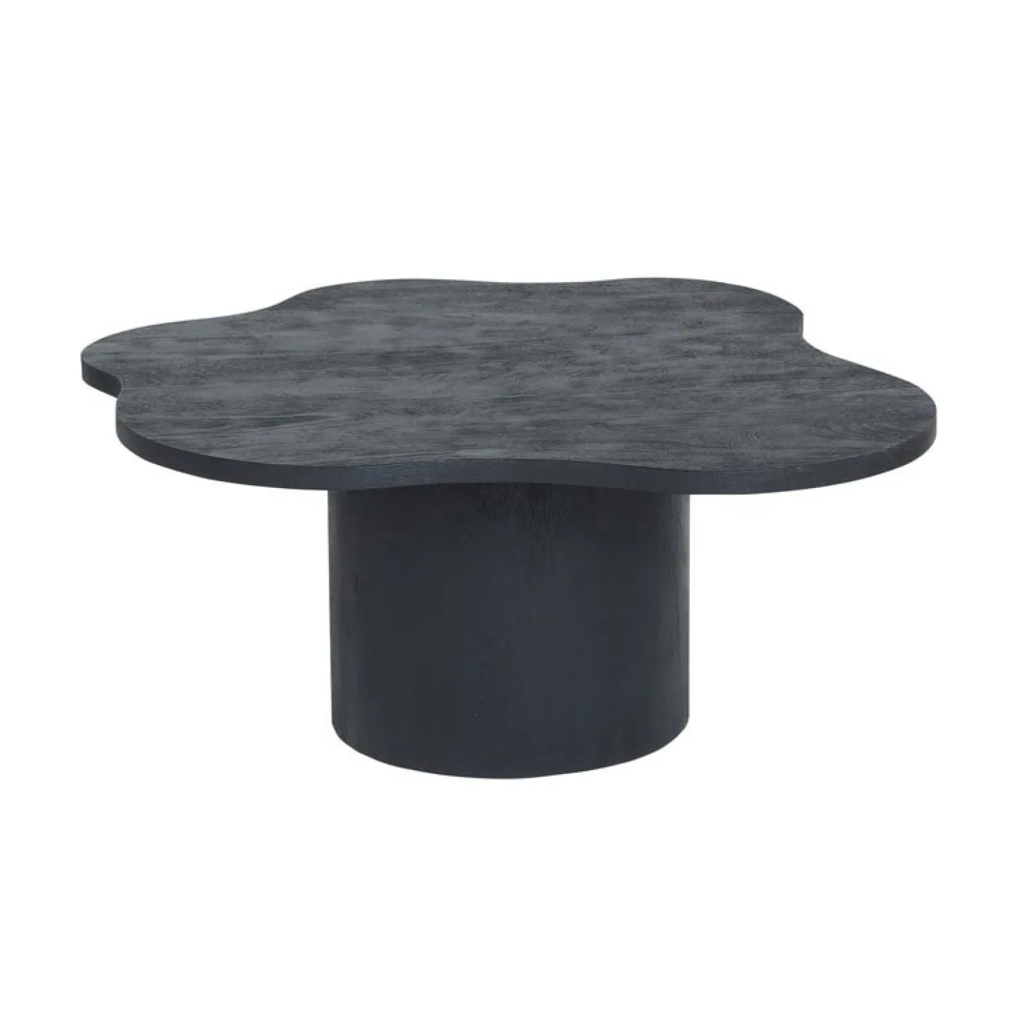 Rosetta Salontafel Organisch Zwart 98cm