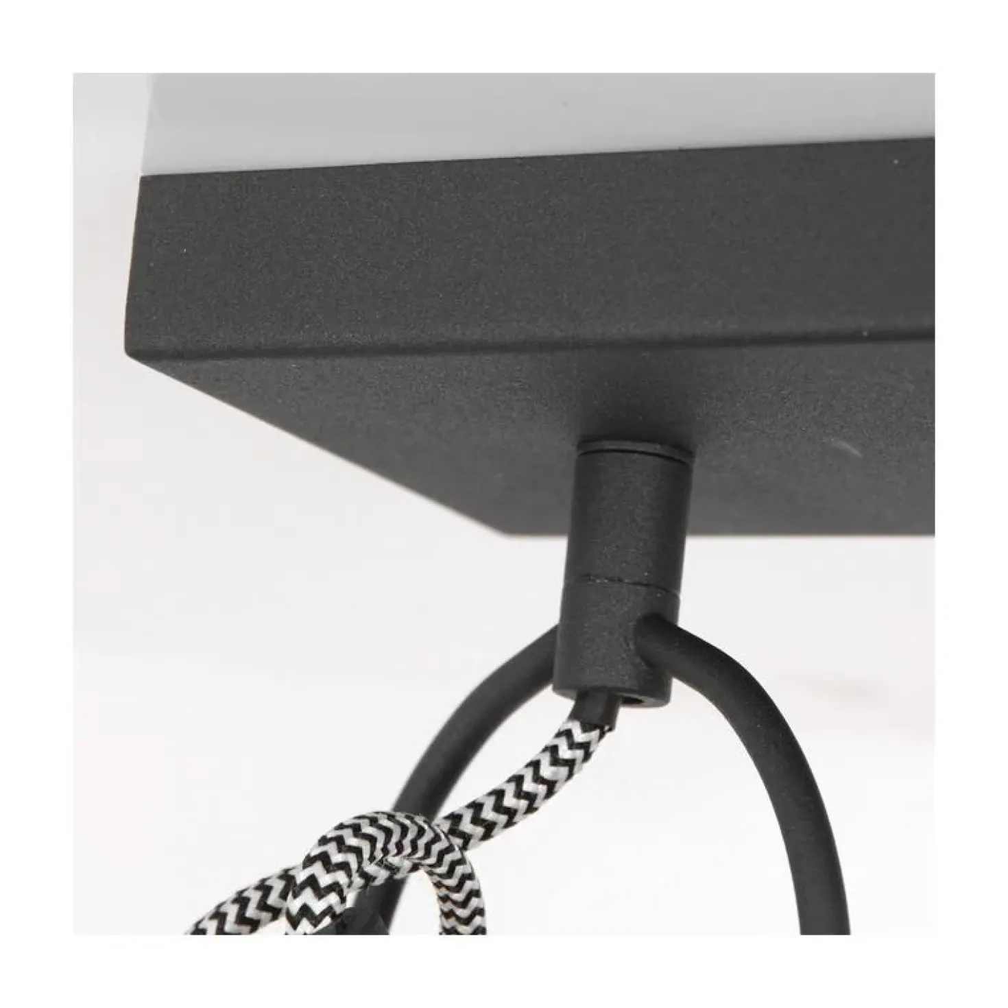 Ross 2-lichts Plafondlamp Zwart