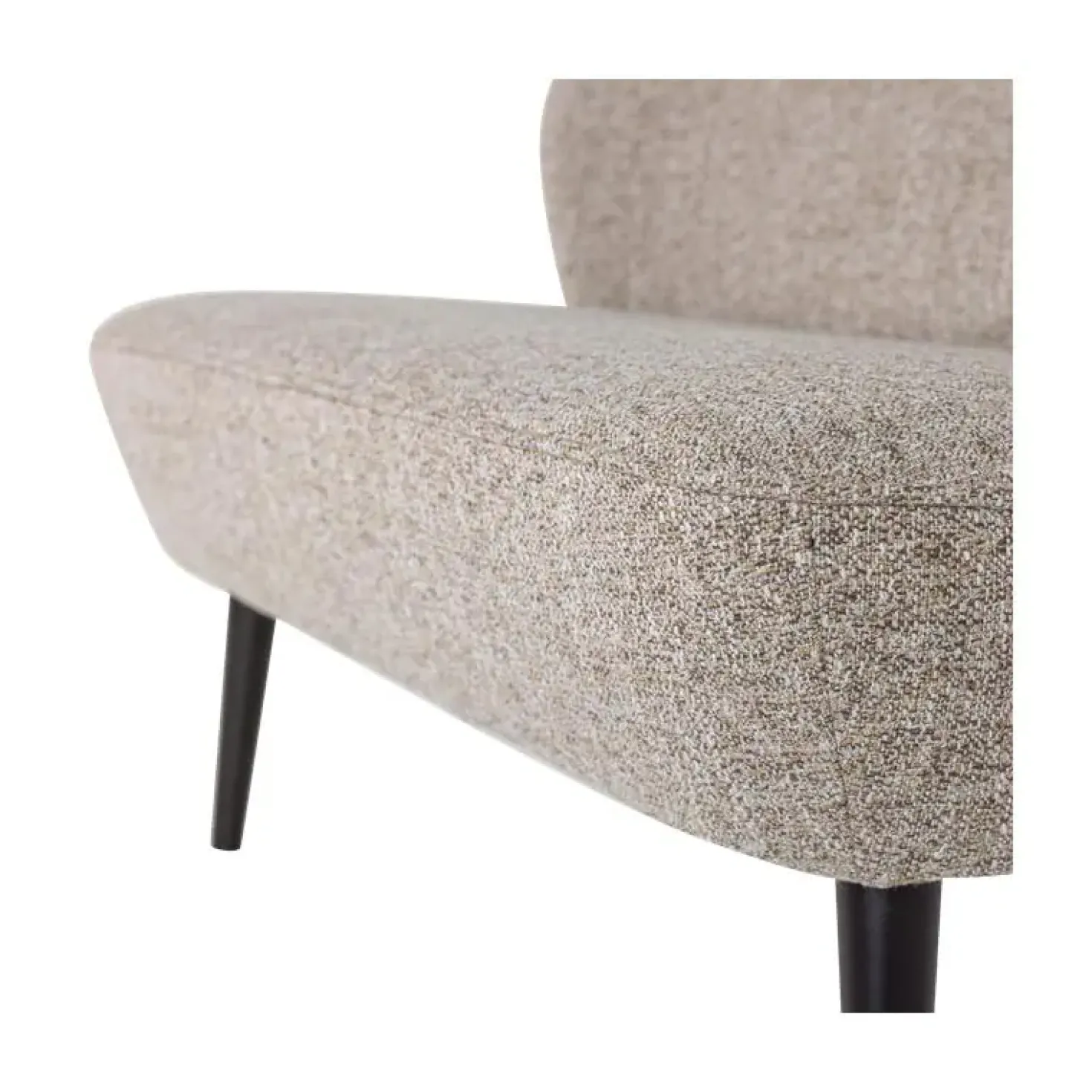 Sara Bankje Naturel melange 110cm