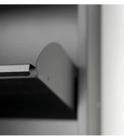 Schoenenkast industrieel Pippen (4 lades) – zwart metaal