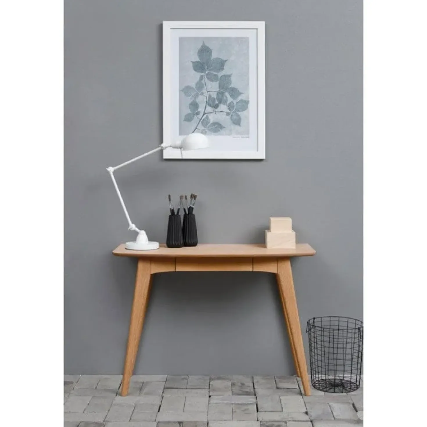 Serenza Bureau Lichtbruin 105cm
