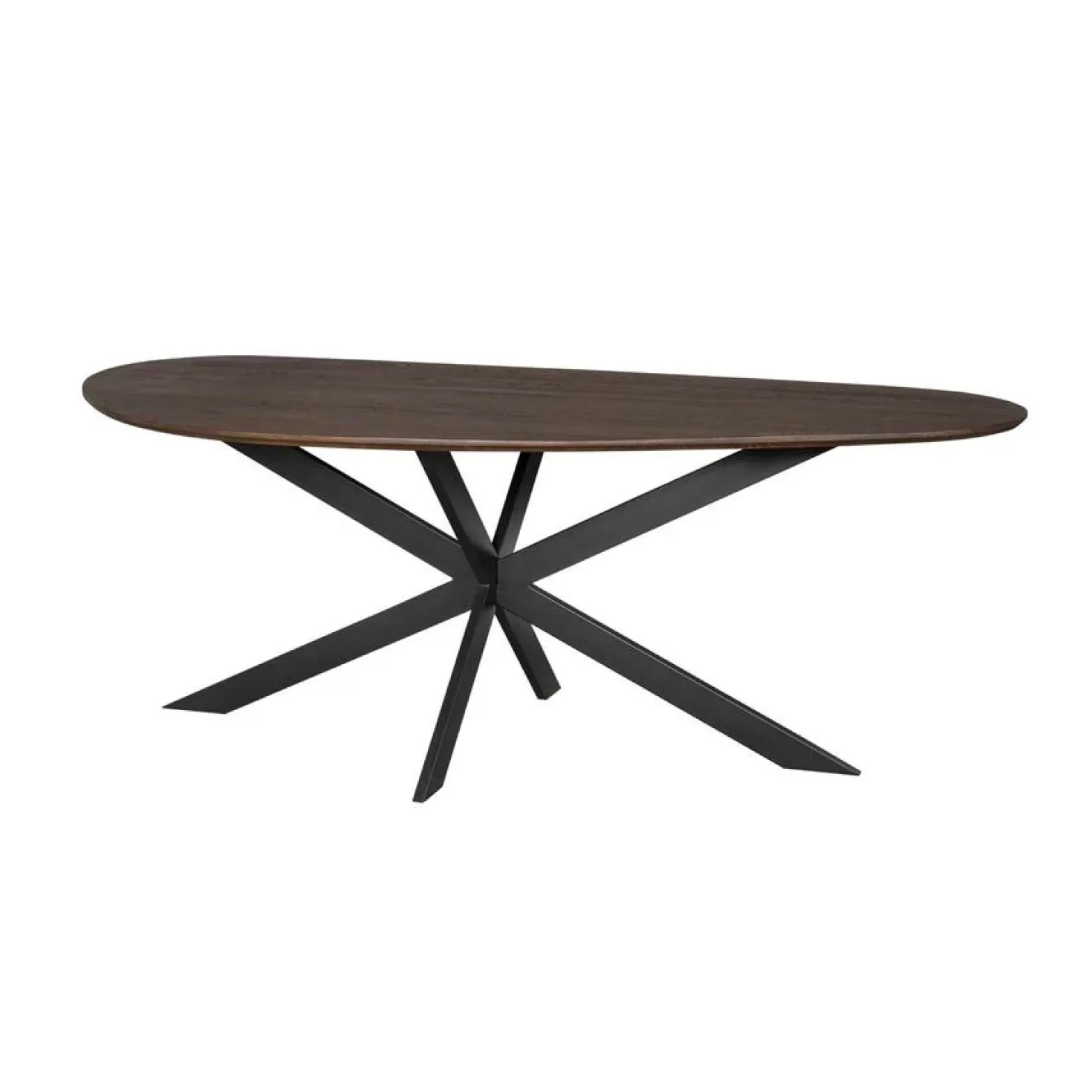 Shane Eettafel Organisch Walnoot Eikenhout 180cm