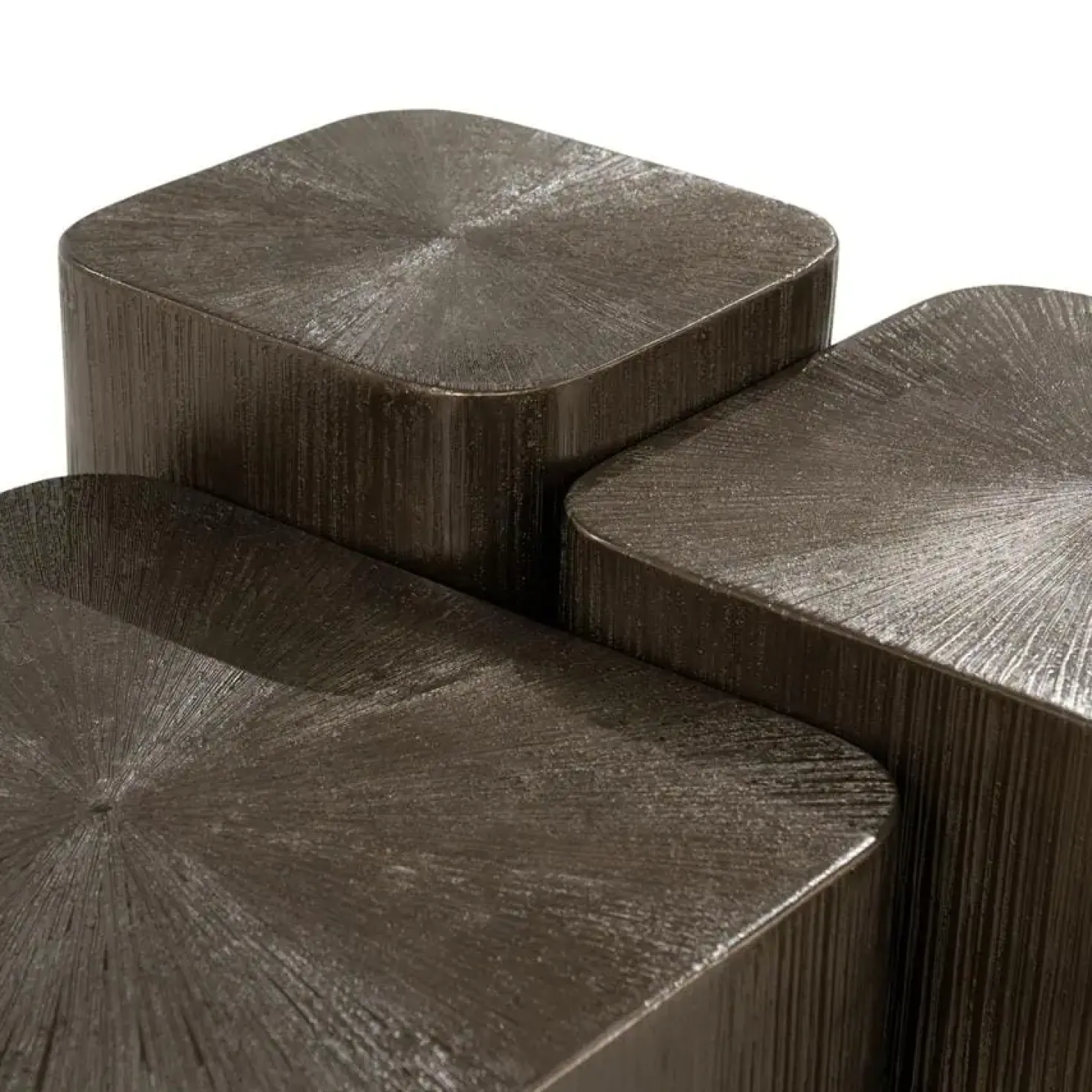 Silva Salontafel Set van 3 Bruin
