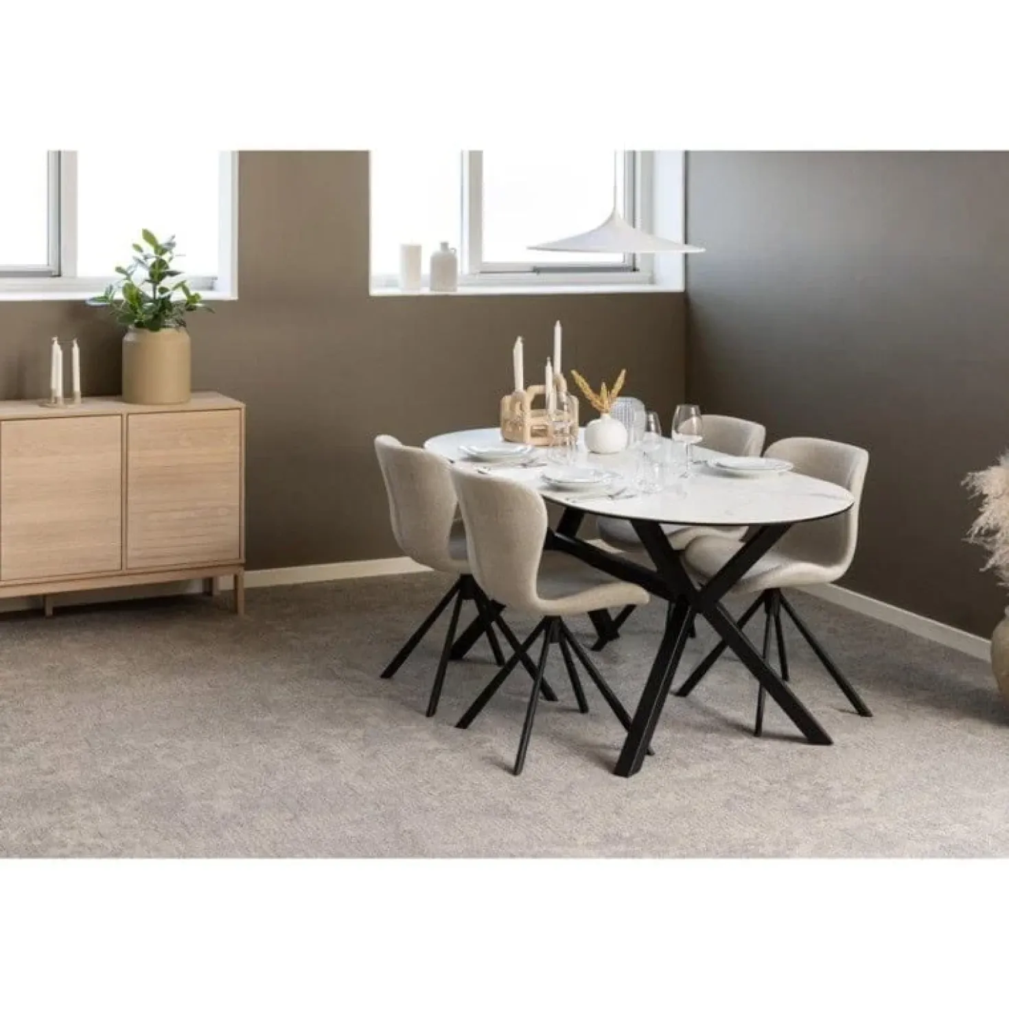 Silvon Dressoir Naturel 135cm