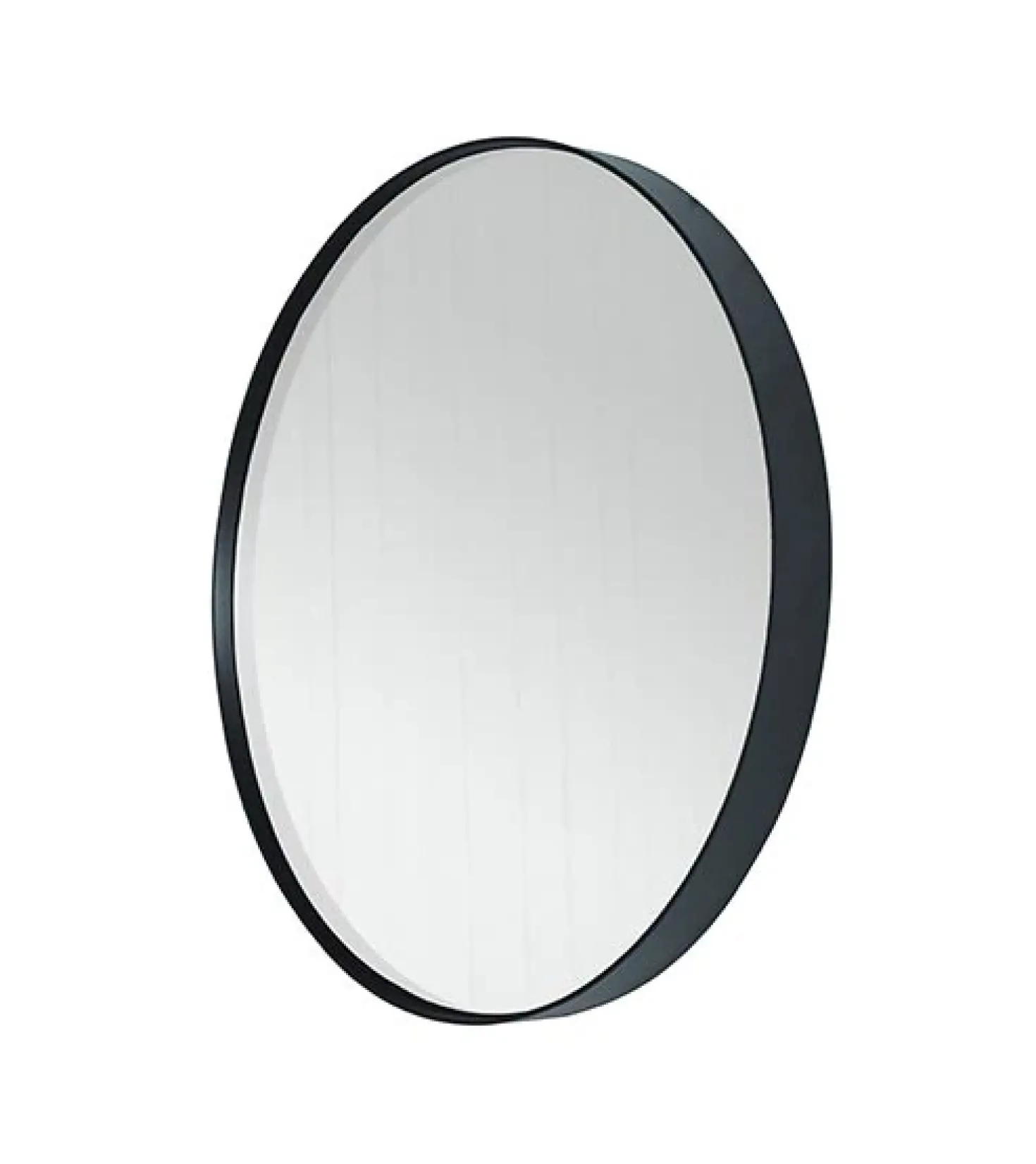 Spiegel Oder 2 zwart 90cm rond