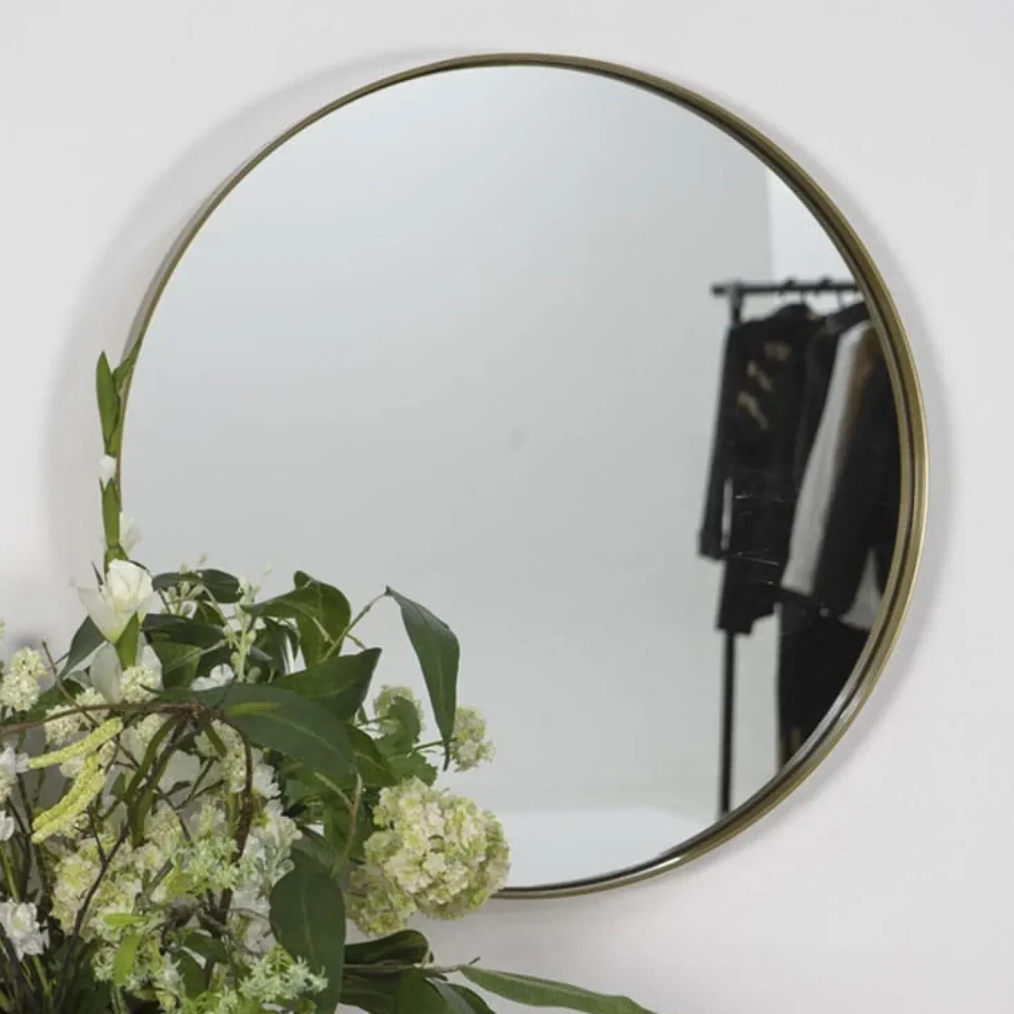 Spiegel Oder goud 60cm rond