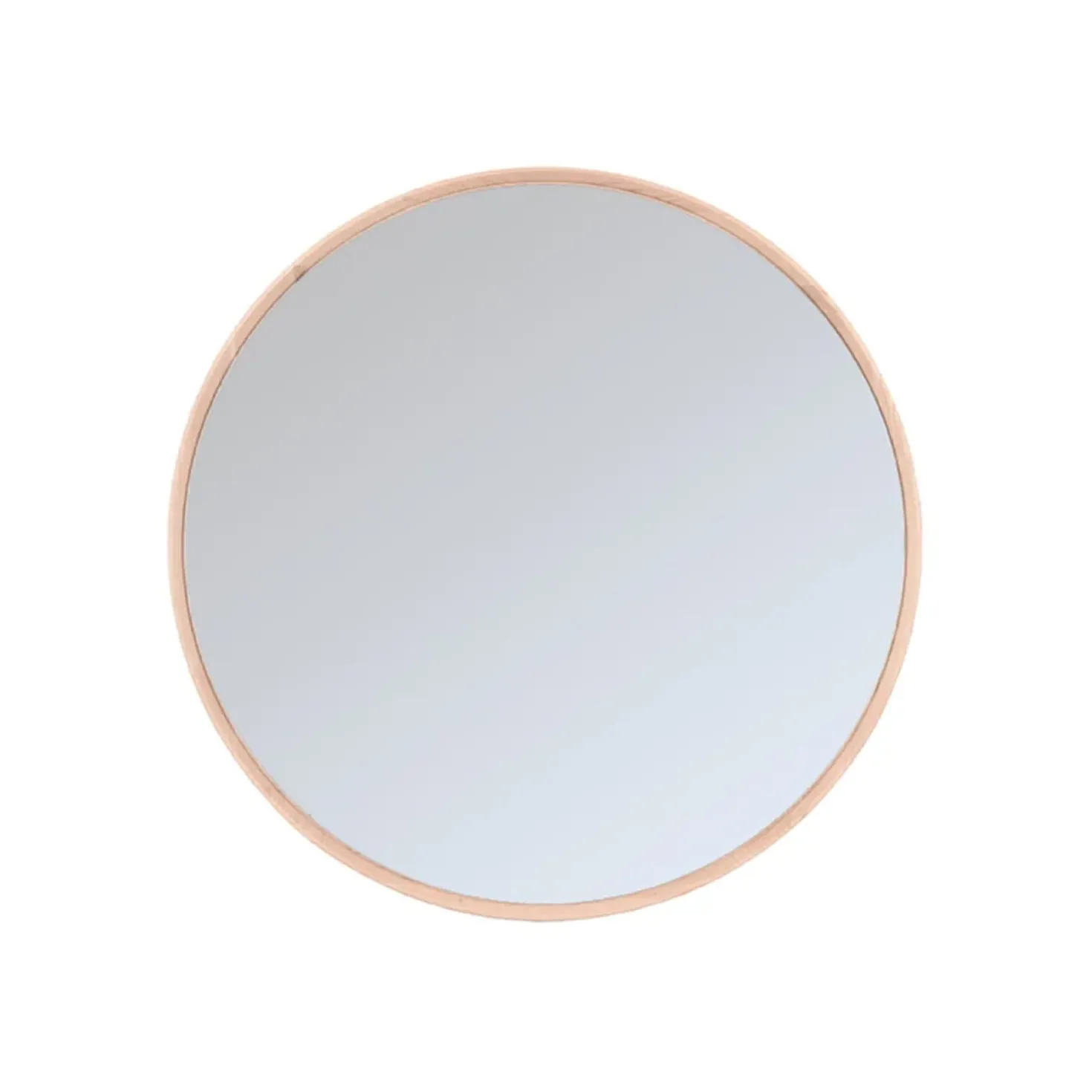 Spiegel Oliva Naturel rond Eikenhout 90cm