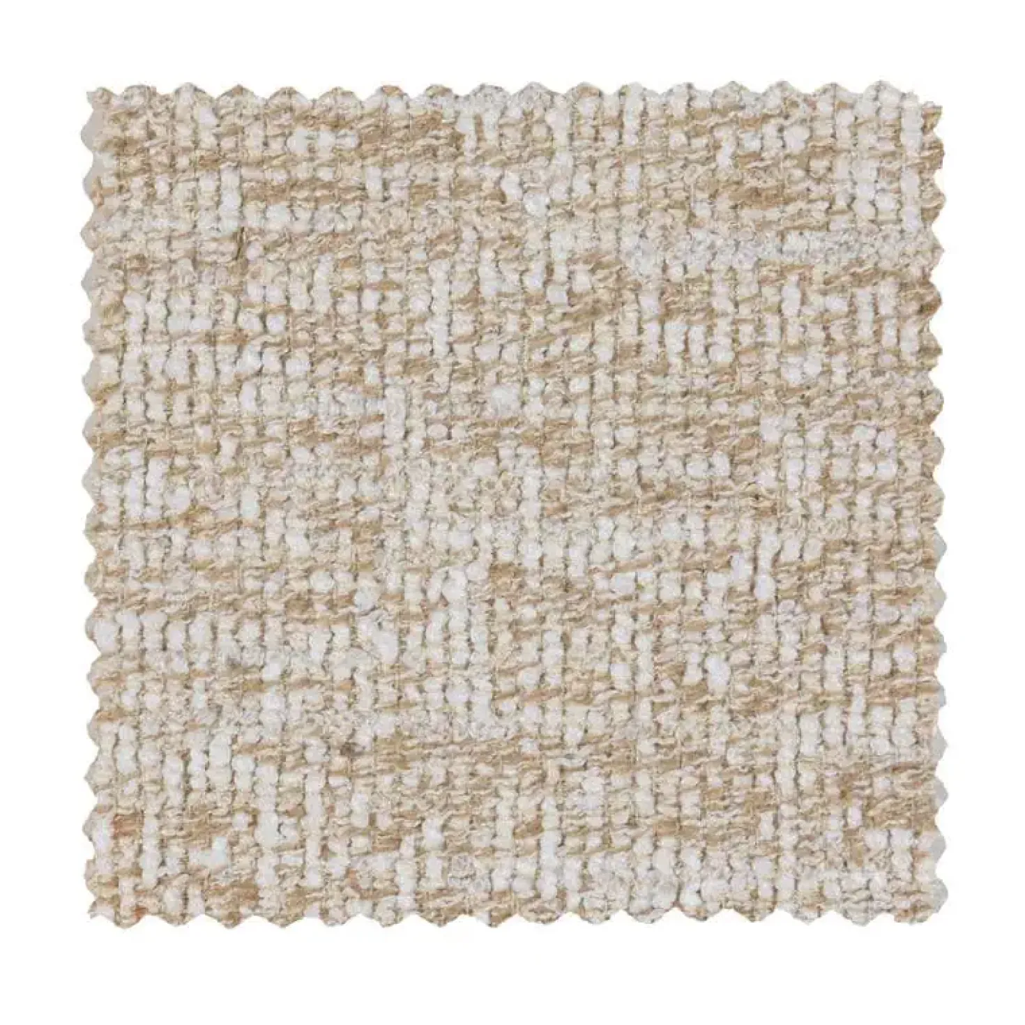 Statement Hocker Beige Melange 80cm