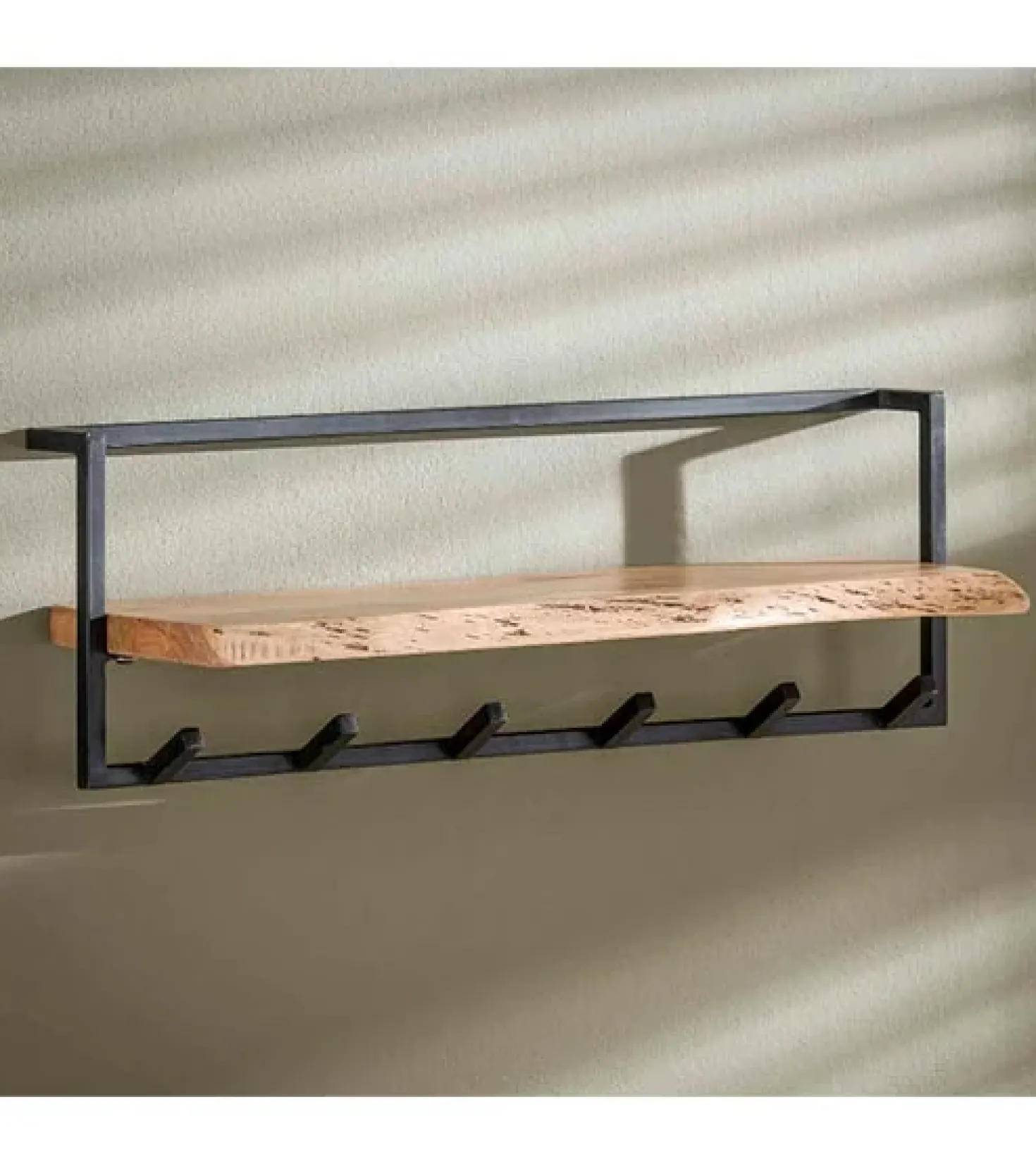 Stockton kapstok met hoedenplank 6 haken