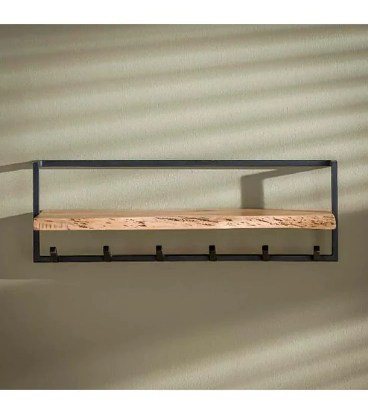 Stockton kapstok met hoedenplank 6 haken