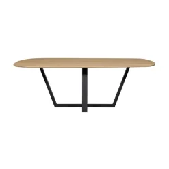Tablo Eettafel organisch DL Eikenhout naturel 220cm