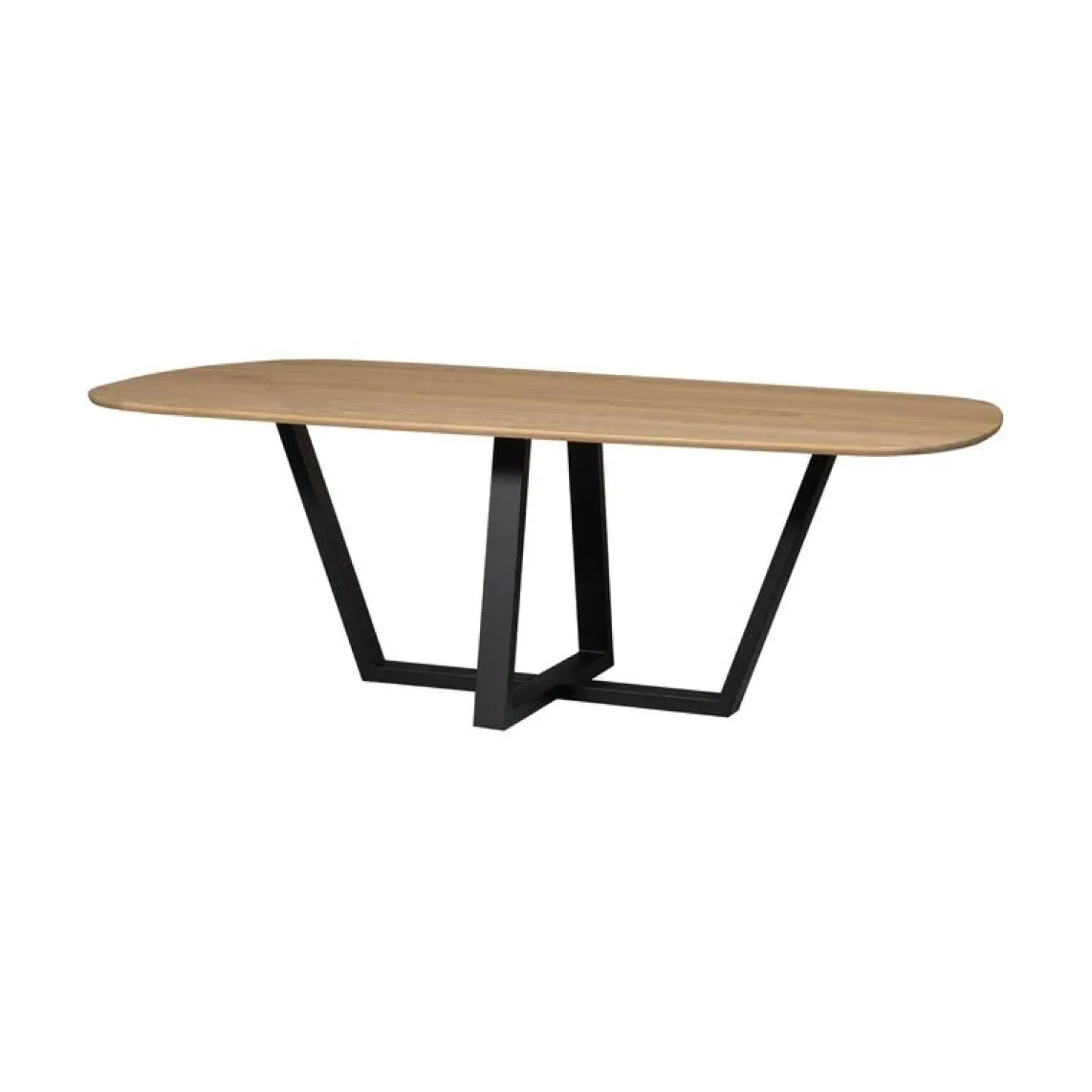 Tablo Eettafel organisch DL Eikenhout naturel 220cm