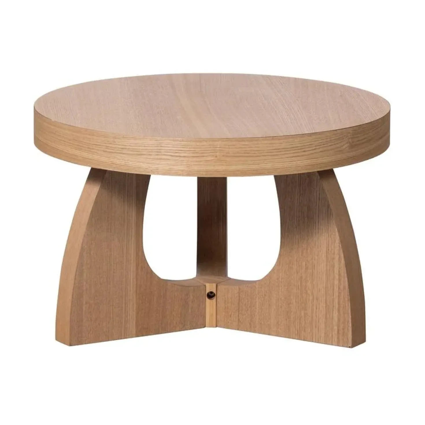 Tala Bijzettafel MDF Rond Naturel 55cm