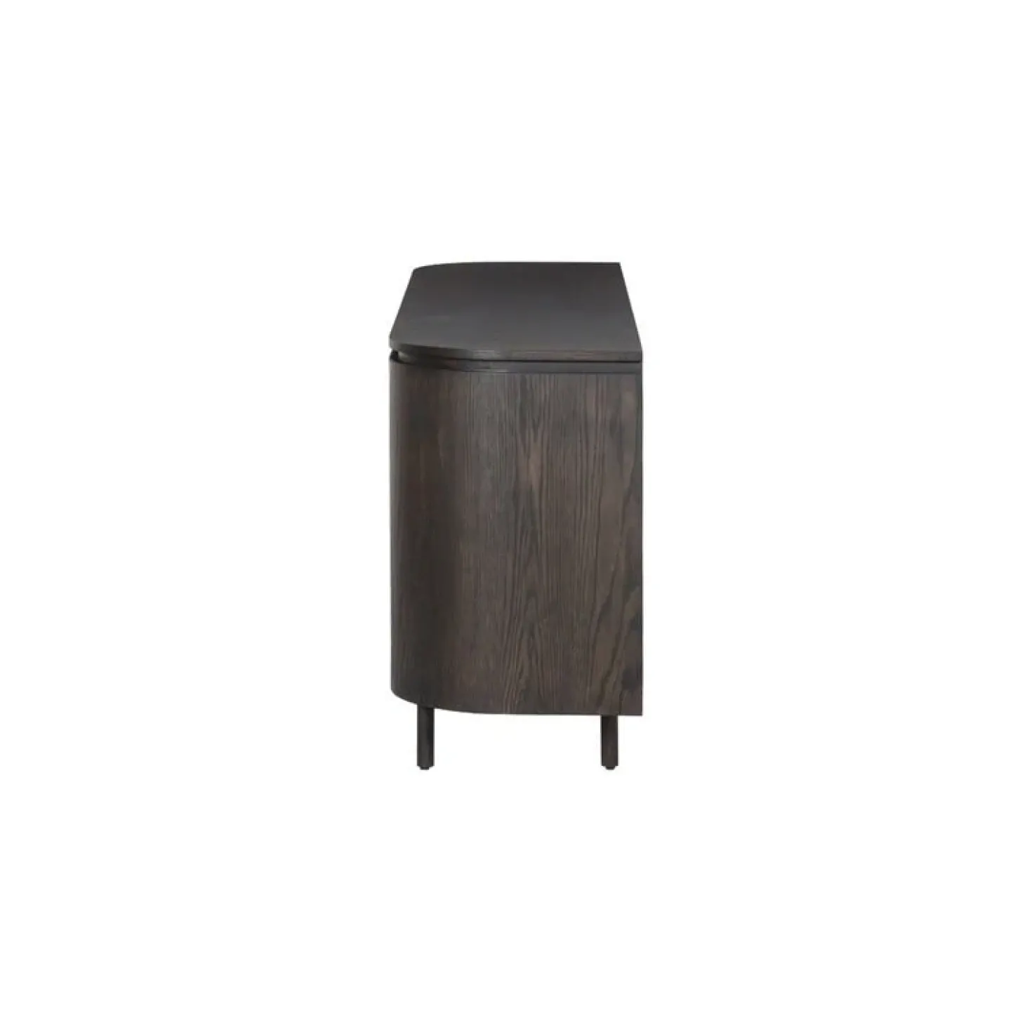 Tobago Wandkast laag Espresso eiken 115cm