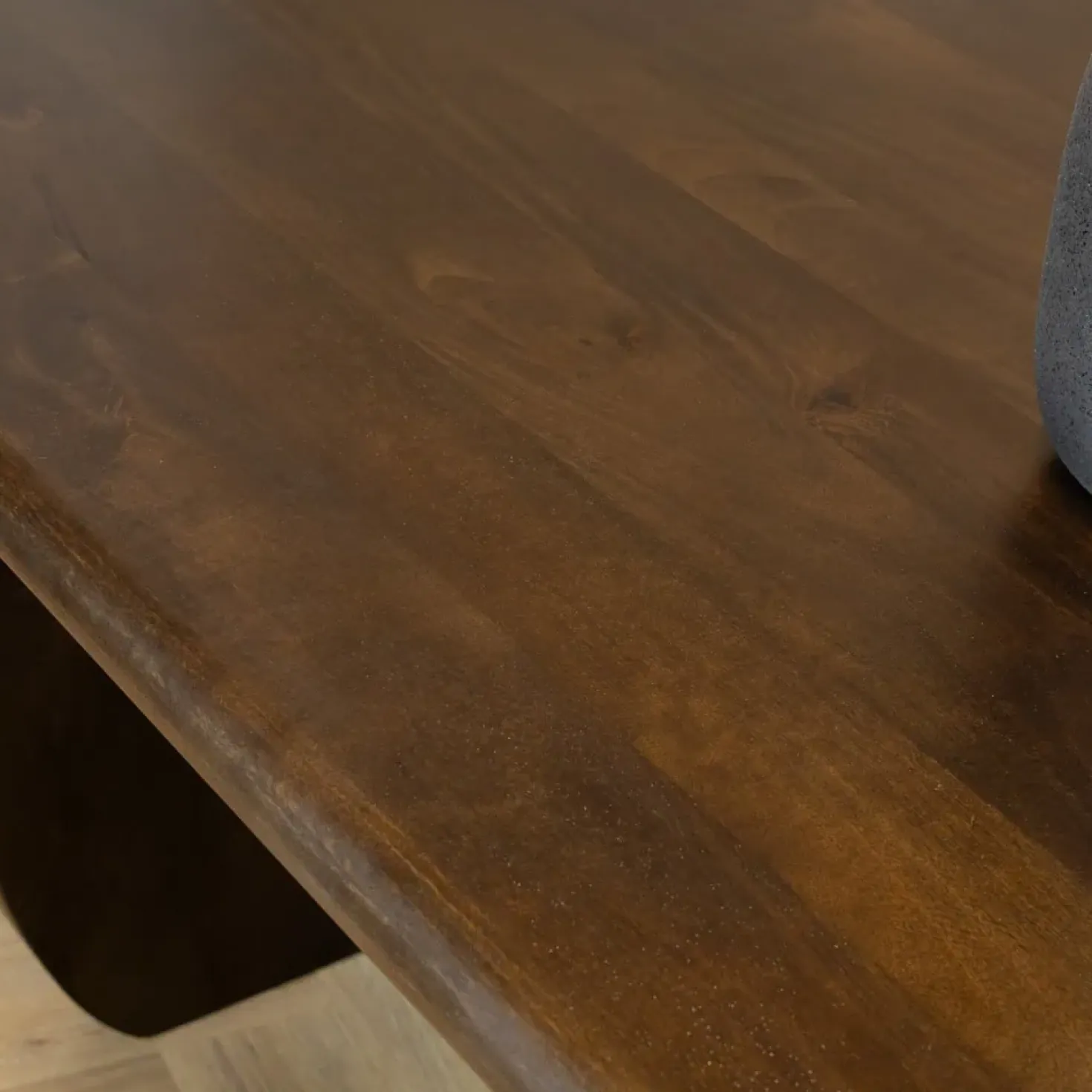 Tobias Eetkamertafel Walnoot 220cm