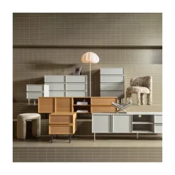 Tours Ladekast 4 Lades Melamine/MDF Zand 70cm