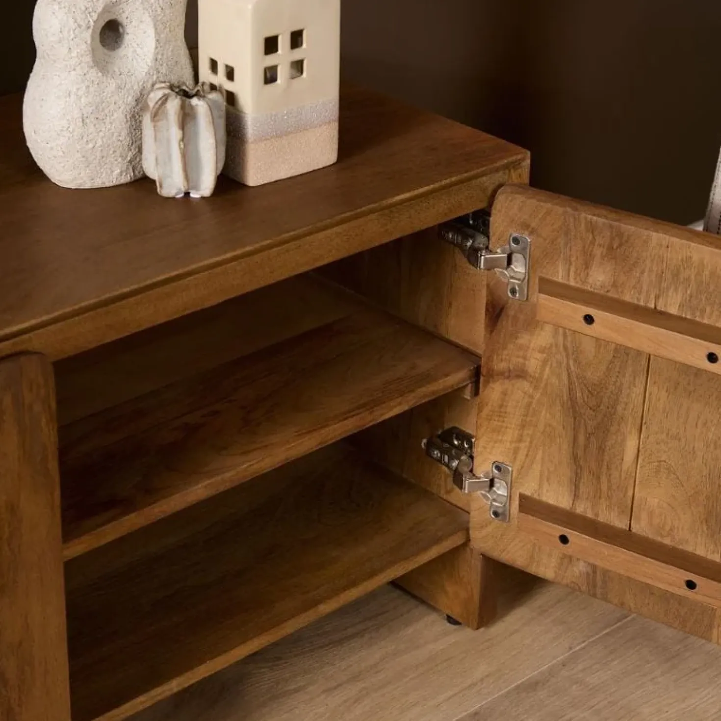 Tv meubel Dense Mangohout 200 cm
