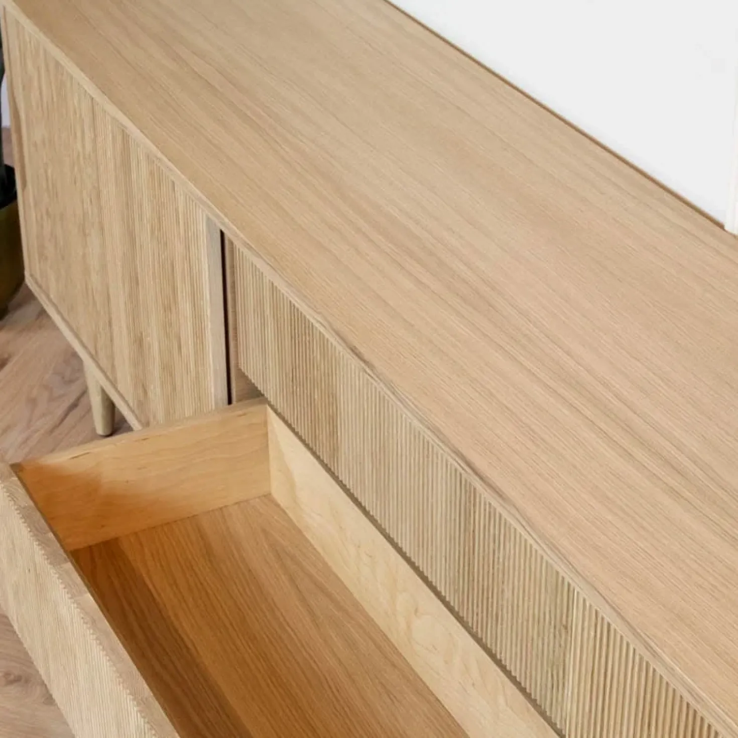 Tv meubel Jule Naturel Eikenhout 200cm