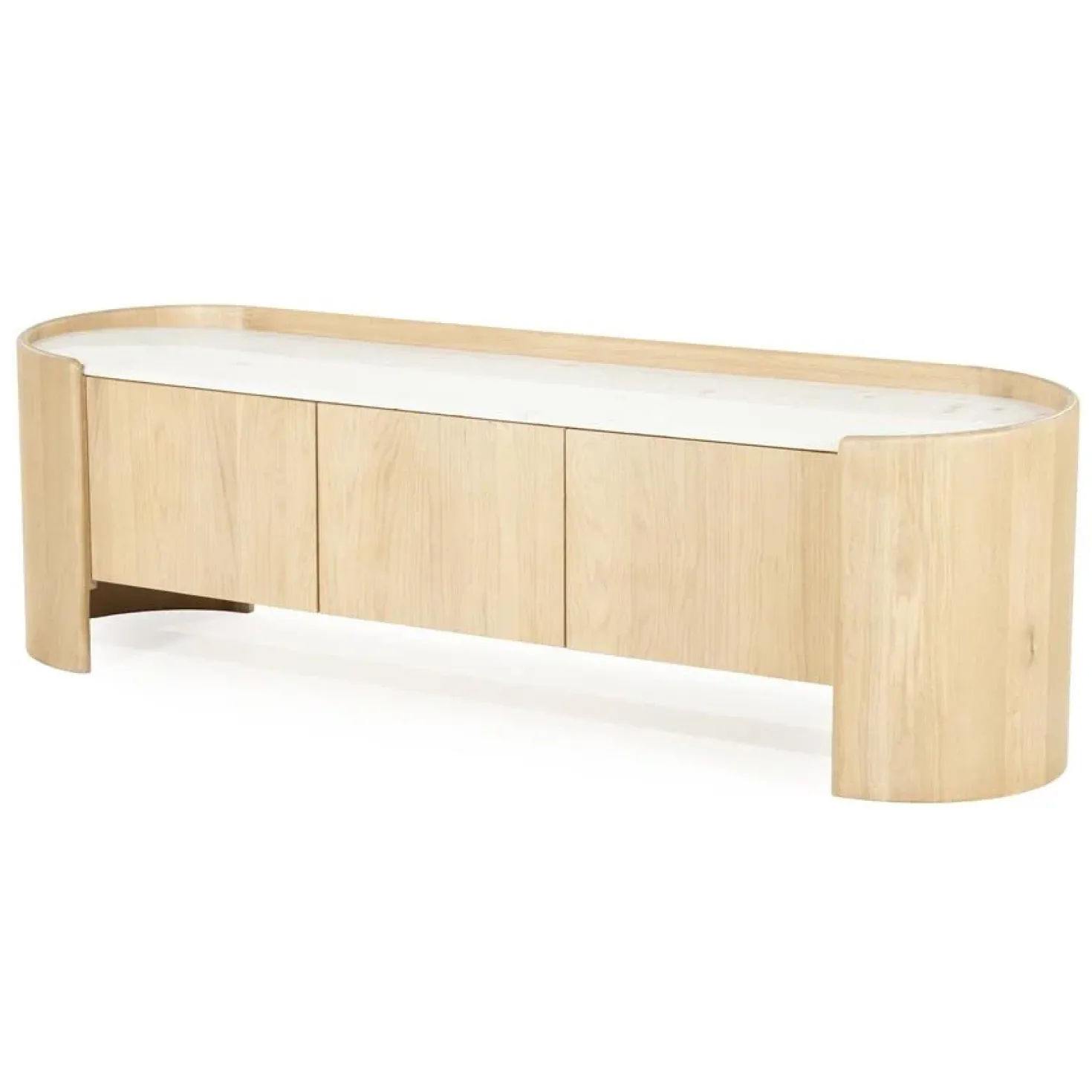 Tv-meubel Don eikenhout 165cm