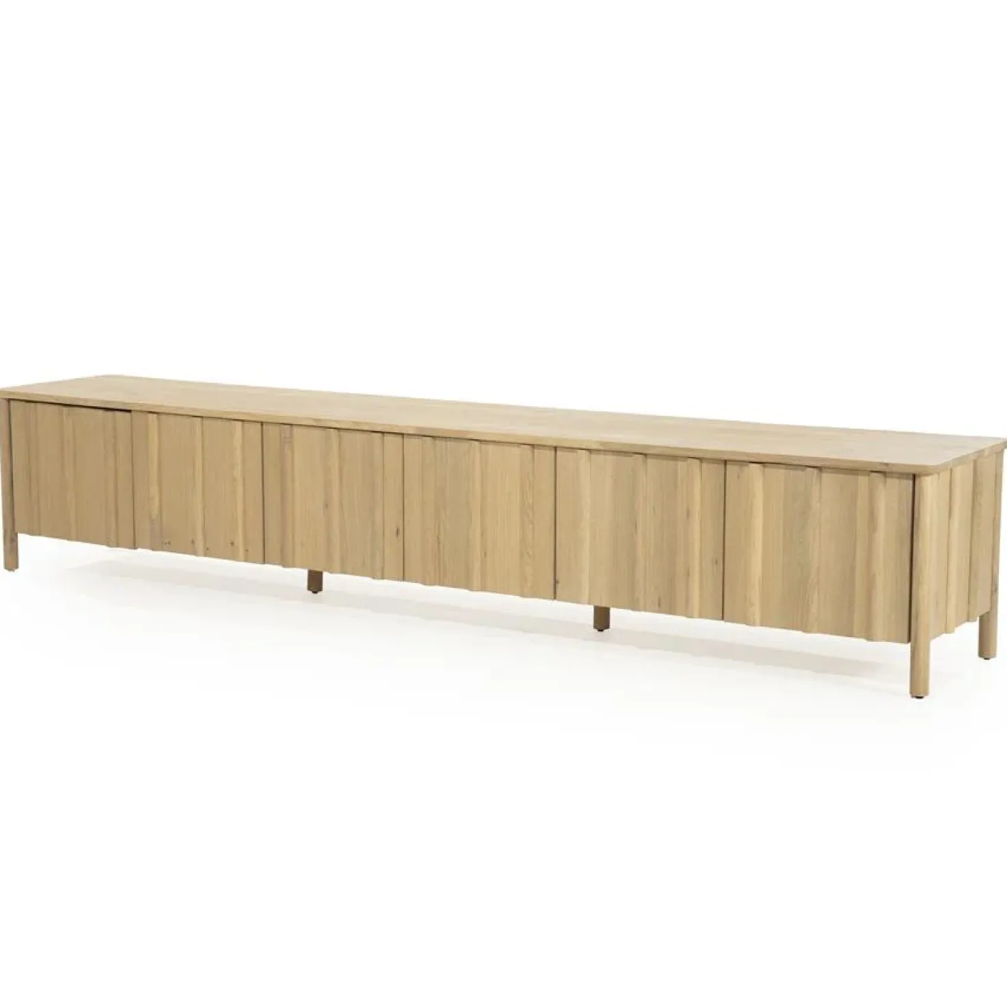 Tv-meubel Jake 6 deurs naturel 264cm