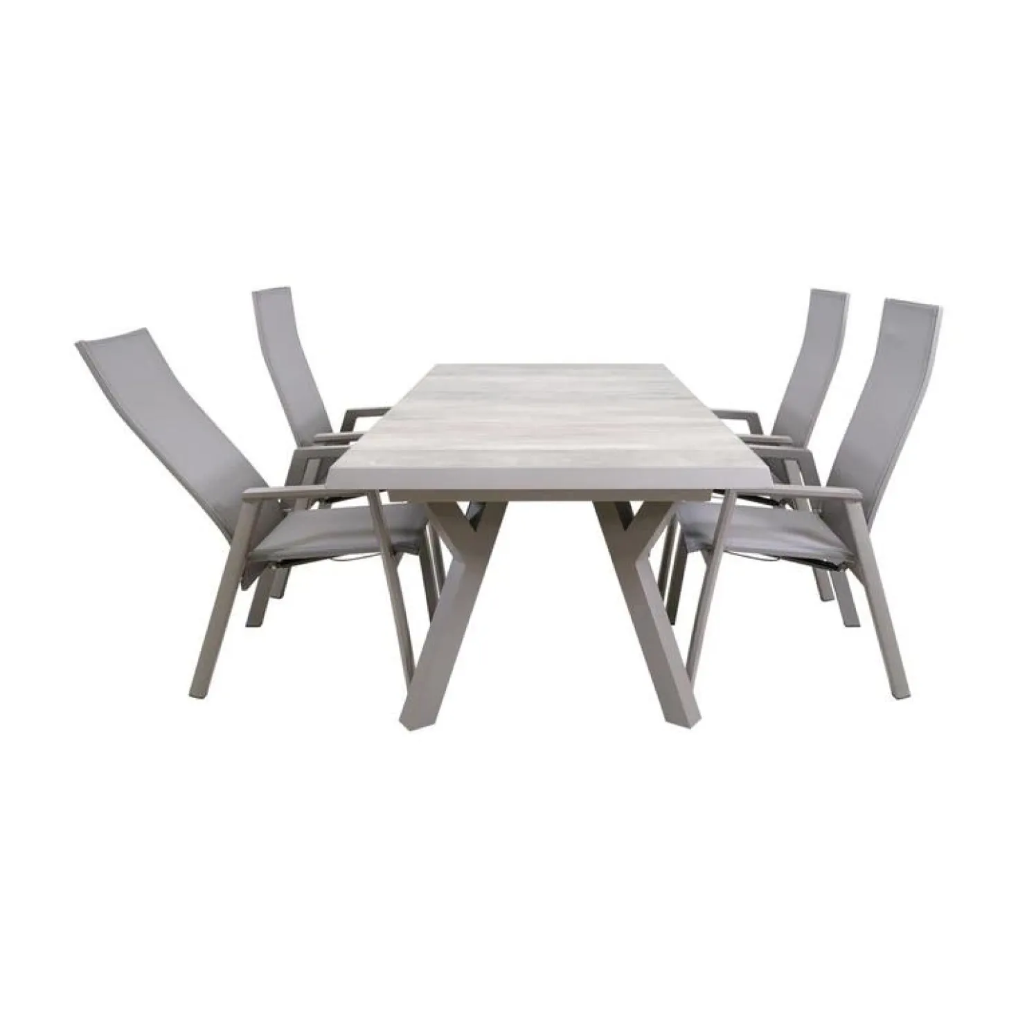Uittrektafel Castilla Pardo Exclusive 204-264cm