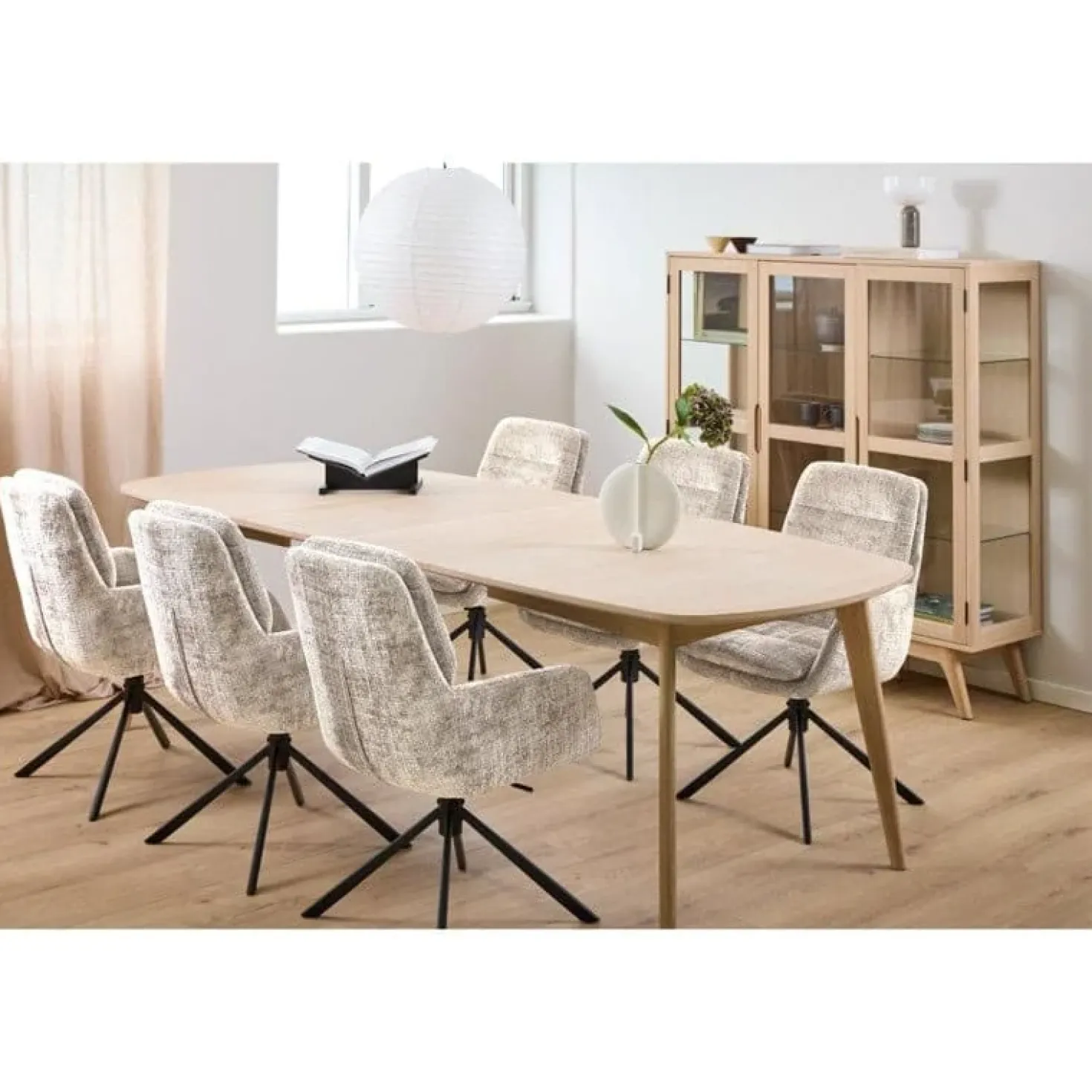 Valeska Eetkamerstoel Beige