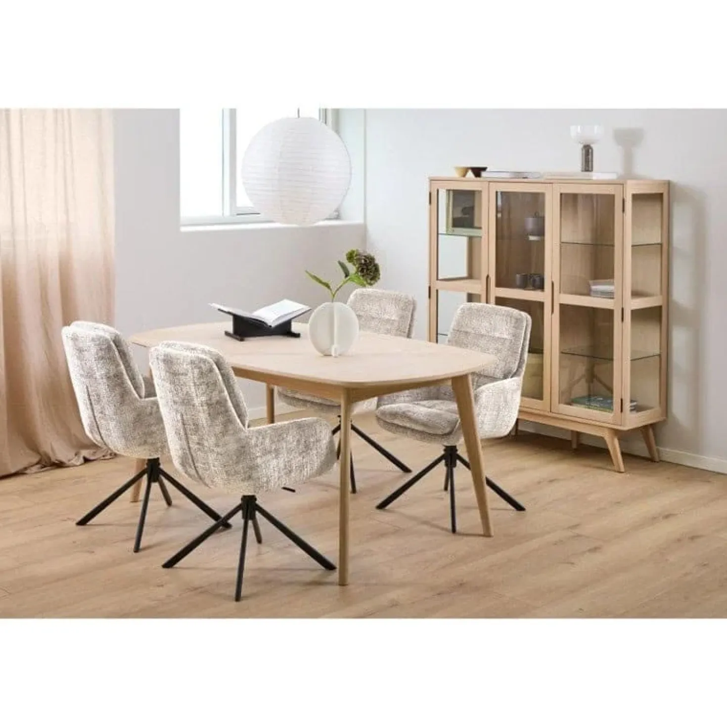 Valeska Eetkamerstoel Beige
