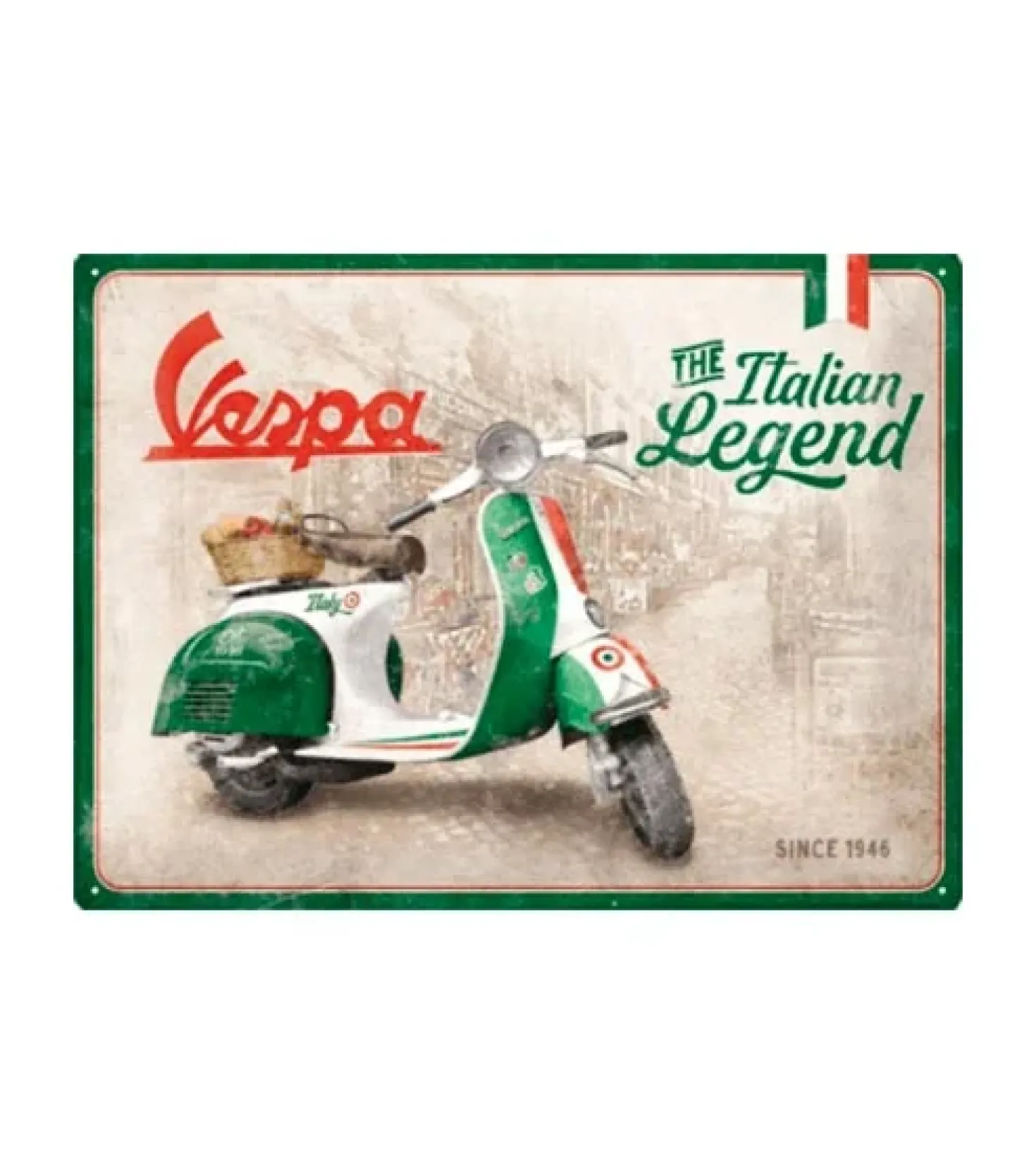Vespa since 1946 - metalen bord