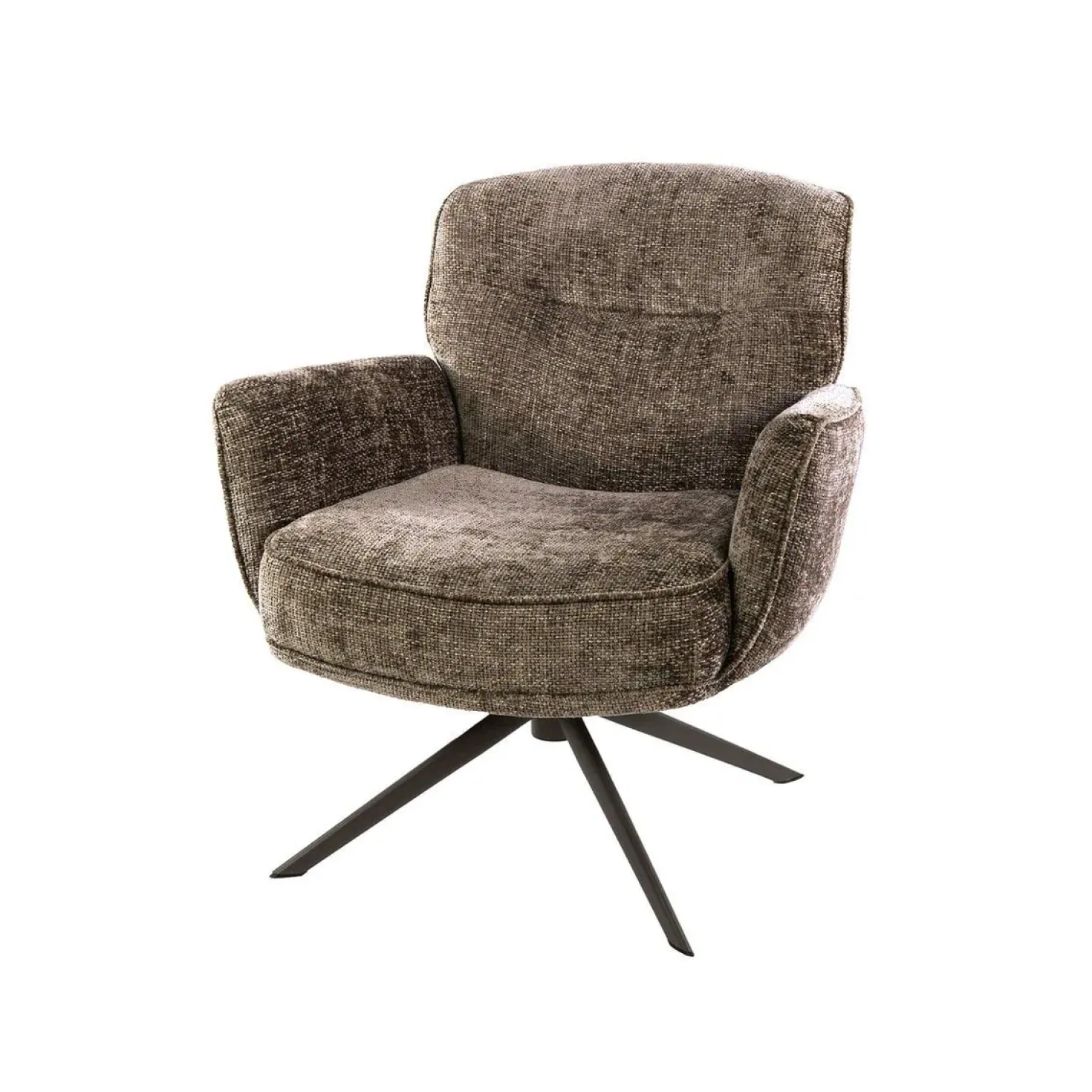 Vito Fauteuil Hoven champagne-bruin